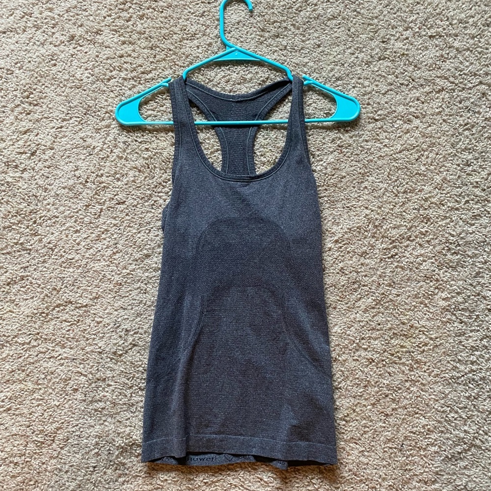 swift tech racer back grey size 4